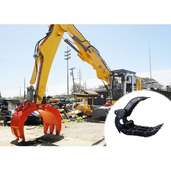 Longer Life Span Mechanical Grab For CAT HITACHI KOMATSU Excavator