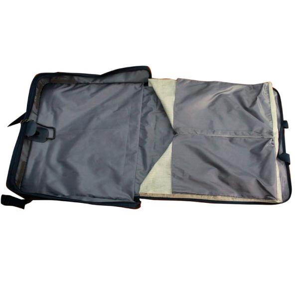 Dark Blueoxford Shouder Reusable Carrier Bags For Men's Suit Garment