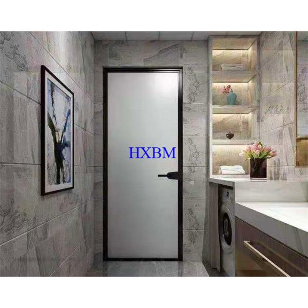 2.28pvb 6063-T5 Aluminium Doors With Wooden Finish 120mm Depth