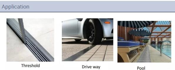 Rectangular Capsule Linear Drain