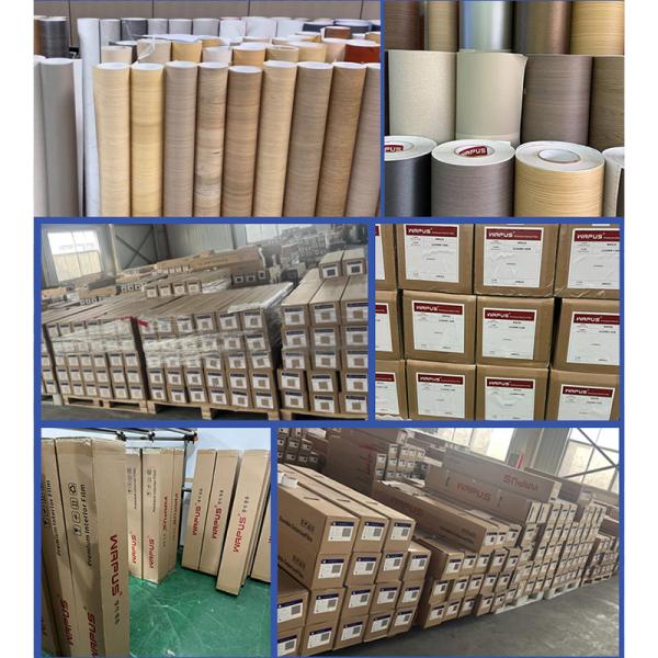 Door Appliance Wall Decoration PVC Wrap Film Self Adhesive Furniture Film For Space Enhancement Furniture Protection