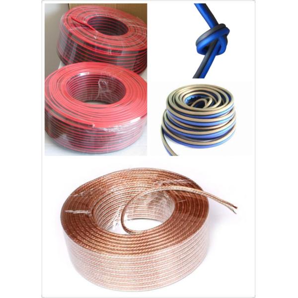10 12 14 16 Gauge AWG OFC Copper Cca Red Black Flexible Car Audio Speaker Cable Wire