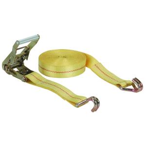 China Ratchet tie down strap of double J hook on sale