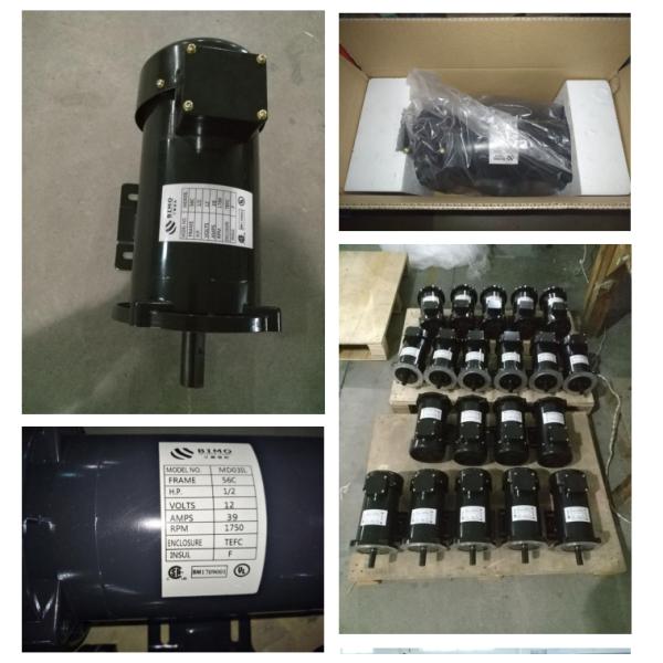 IEC63 IEC71 IEC80 PMDC Motor 1/3HP 1/4 HP 3/4 HP 1Hp Brushed DC MOTOR B5 Mounting B14 Mounting