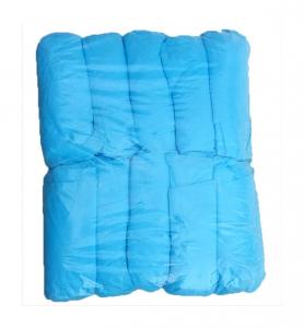 Quality Standard 15*38cm non-woven blue pp  disposable surgical shoe cover,prevent dust and static wholesale