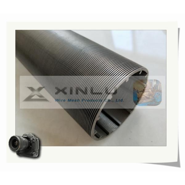 DN60 Well Screen Pipe Fine 50 Micron Slotted Screen Pipe For Beverage