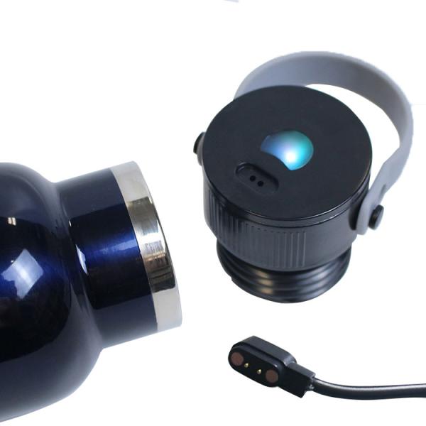 Customized Ultraviolet UV-sterilized Stainless Steel Insulated Cup Outdoor Sports Handle Large-mouth Bottle Sterilized Insulated Cup By The Manufactur