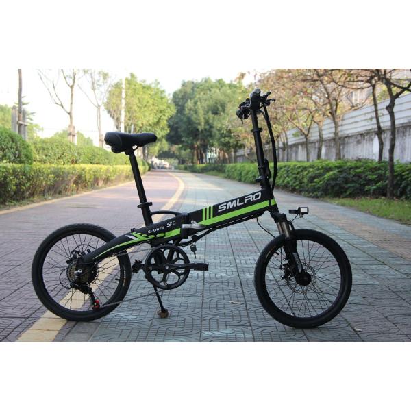 Foldable 20 Inch Electric Bike , Electric City Bike Aluminum Alloy 6061 Frame