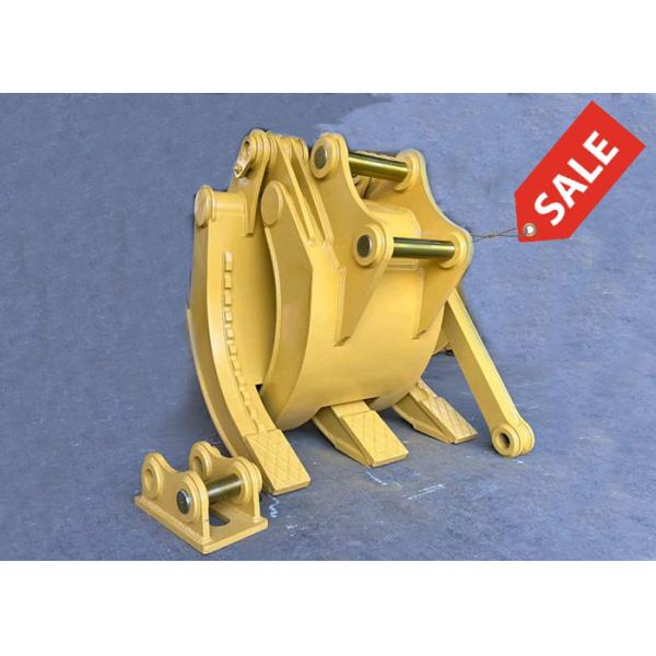 NM400 Q355B Mechanical Grapple For Grabbing Log Stone Cat Hitachi Komatsu