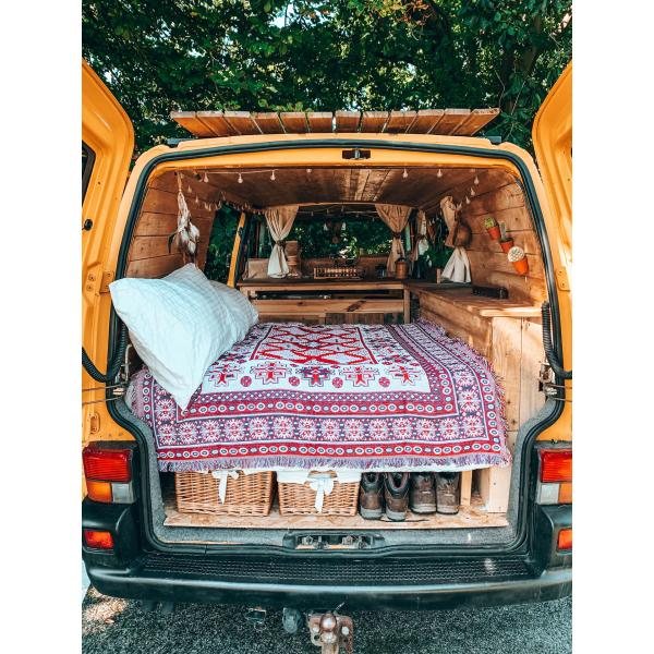 Y-Z Bohemian Ethnic Style Cotton Picnic Hiking Camping Blanket Carpet Tapestry Decoration Sofa Throw Blanket