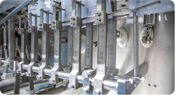 40Pouches/Min Horizontal Pouch Packing Machine 100ml Form Fill Seal