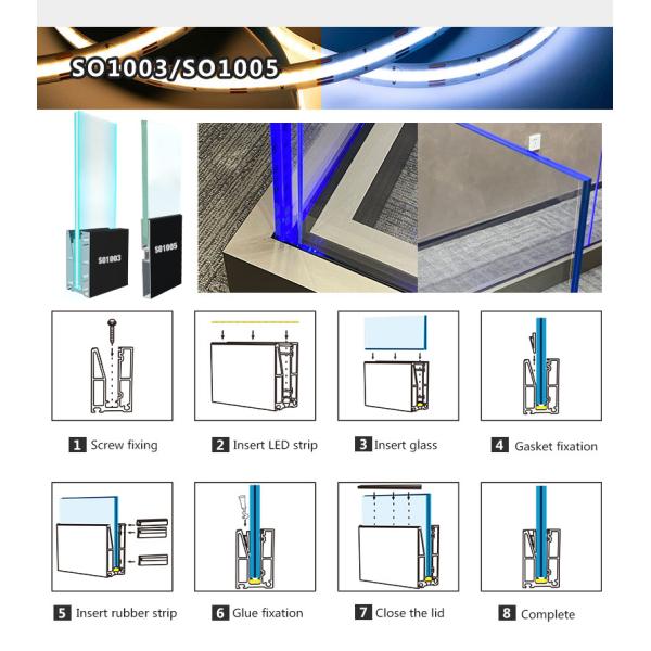 Tempered Laminated Glass Balustrade Fittings for in Frameless U Channel Glass Railing