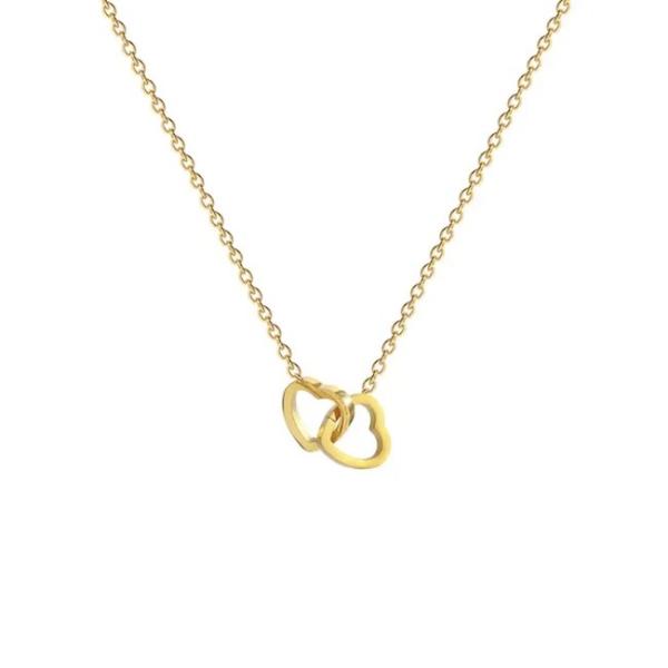 Fashion Women Jewelry Stainless Steel Design Hollow Out Love Heart Pendant Necklace