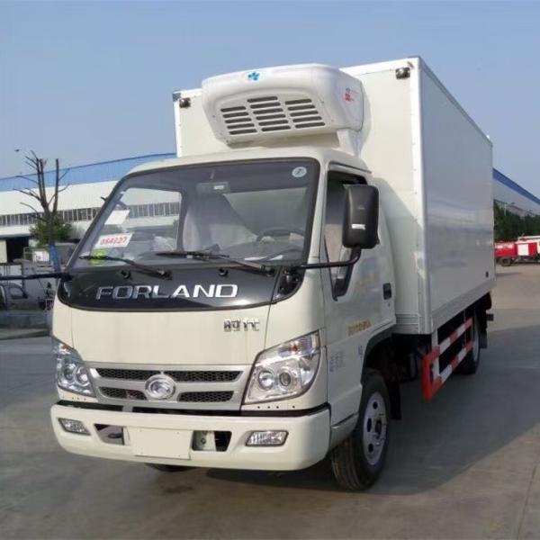 3 TONS EURO 2 FORLAND LHD DIESEL REFRIGERATED TRUCK FOOD TRANSPORT REFRIGERATION TRUCK