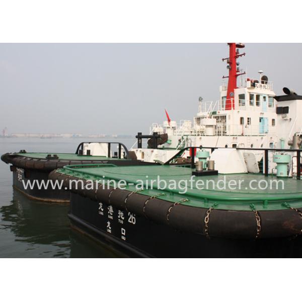 Light Weight Cylindrical Rubber Bow and Sterm Fenders Abrasion Resistance