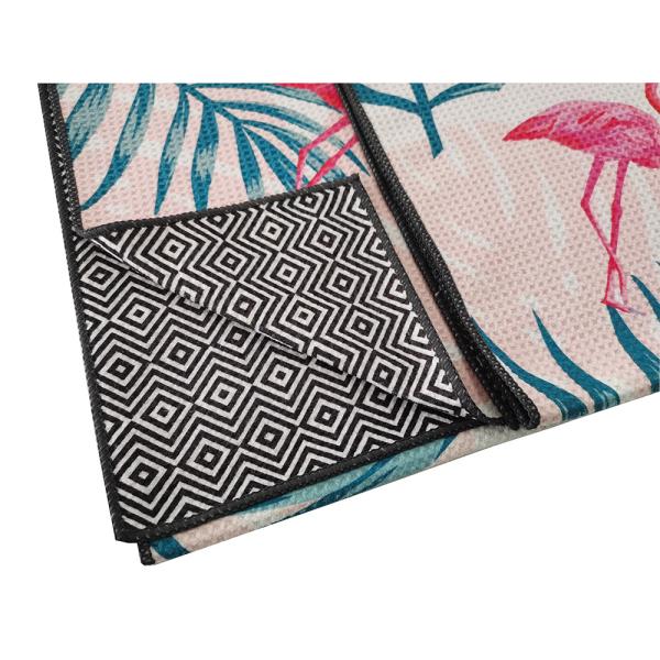 Microfiber Custom Printed Sand Free Beach Towel Waffle Fabric