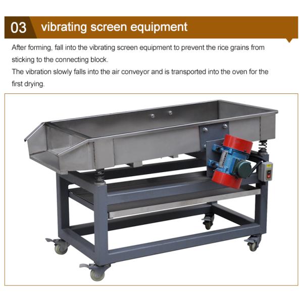 High Automation Twin Screw Fortified Rice Processing Machine 100kg/h-900kg/h Condition