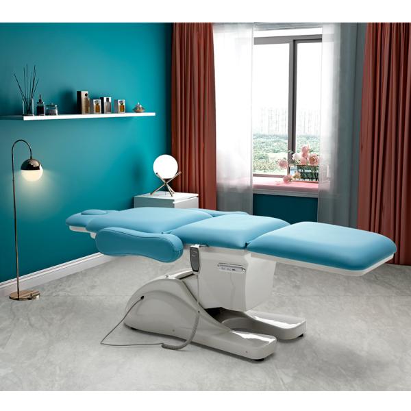 Modern Pink Hydraulic Massage Spa Table Electric 3/4 Beauty Salon Facial Bed