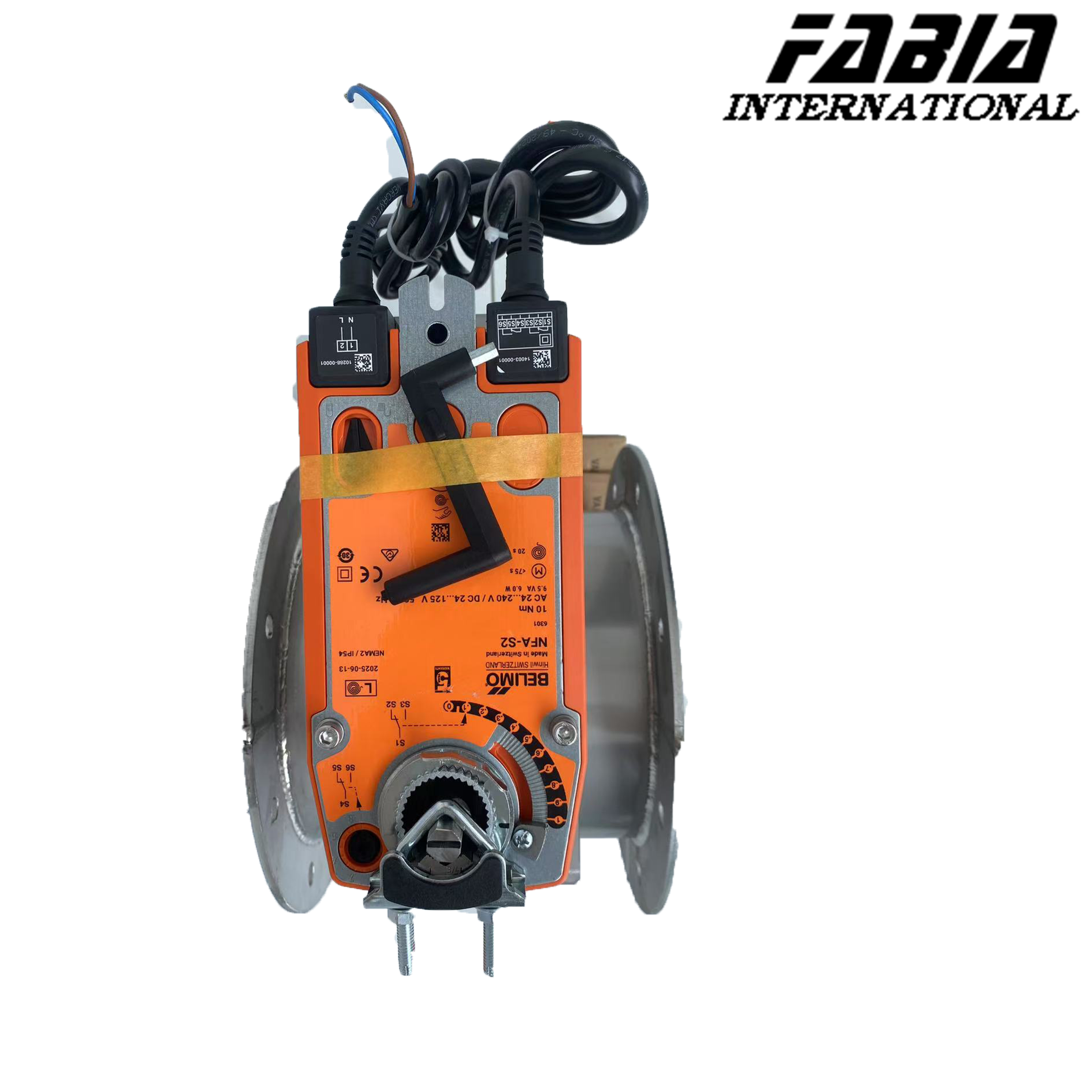 China DN125 Electric  Butterfly Valve Carbon Steel Electric Valve on sale