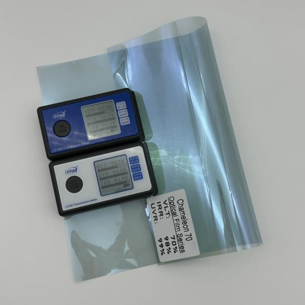 PET Material Car Window Tint Film Eco Friendly Rainbow Auto Tint 2 mil Thickness