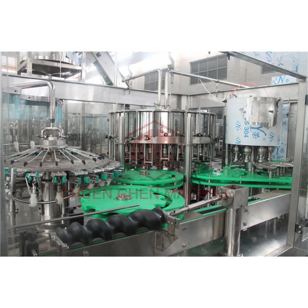 Apple Juice Tea Water Glass Bottle Filling Machine / Production Plant Long Life