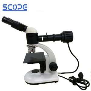 Quality Quadplex Nosepiece Upright Metallurgical Microscope Reflecting Halogen Illumination wholesale