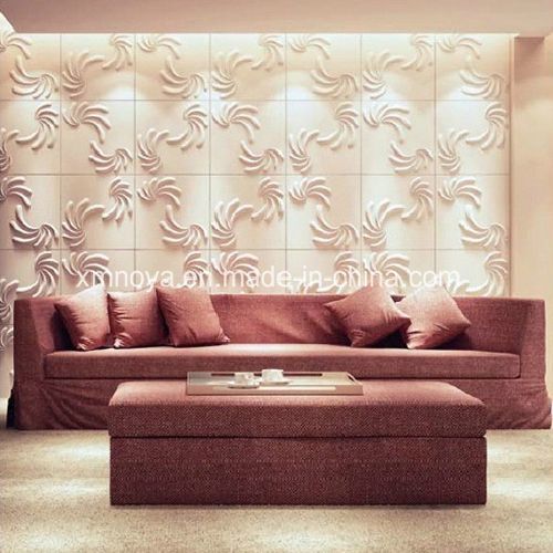 No Frame Plastic Composite 3D Panel for Ceiling/Wall Decorative Size 500mm*500mm
