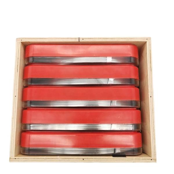 4 Holes Molins Tobacco Machine Parts 1Cr17Ni7 Stainless Steel Bands