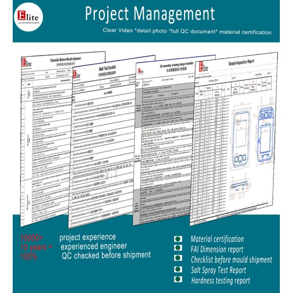 Custom PET Preform Injection Mold Parts For All Plastic Products