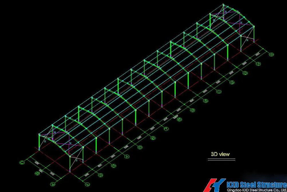 Insulation Panel Prefab Steel Structure Metal Breeding Poultry Chicken House