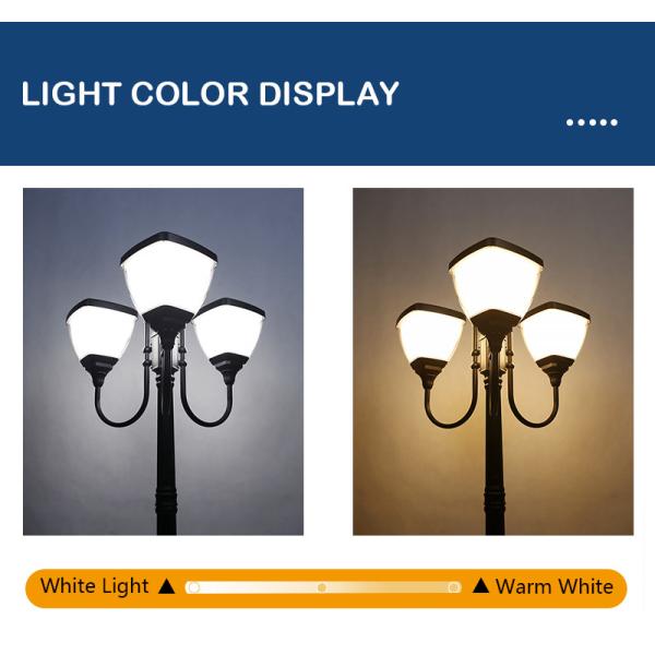 Commercial Solar Street Light 100W 200W Lampadaire Outdoor Led Lamp