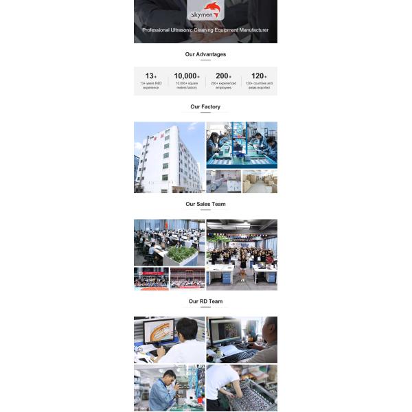 Skymen 2.5L 120W Stainless Tank 40KHz Household Glasses and Jewelries Ultrasonic Cleaner