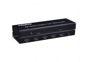 Quality 4K 60Hz HDMI Fiber Extender HDMI SWITCH 4x1 With Audio wholesale