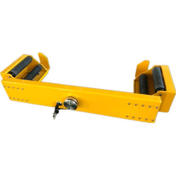 Aluminum Rubber Friction Increased Anti Theft Wheel Lock L1100xW664xH200