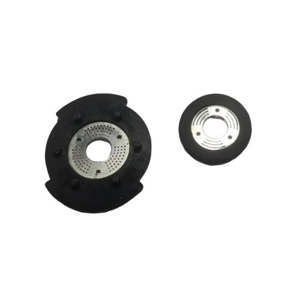 Custom Silicone Overmolded Metal Filter for Electronics