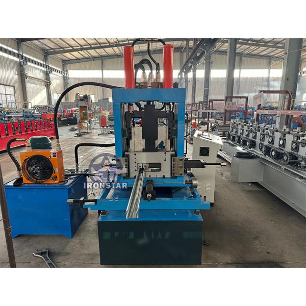 80-300mm automatic size changeable C purlin making machine CZ size interchangeable forming machine