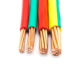 Quality 6491X household copper core PVC building H07V-U H05V-U electrical cable wholesale