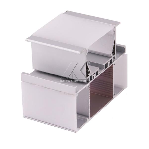 Extrusion U Channel Strip LED Aluminium Profile 14mm With Light End Caps