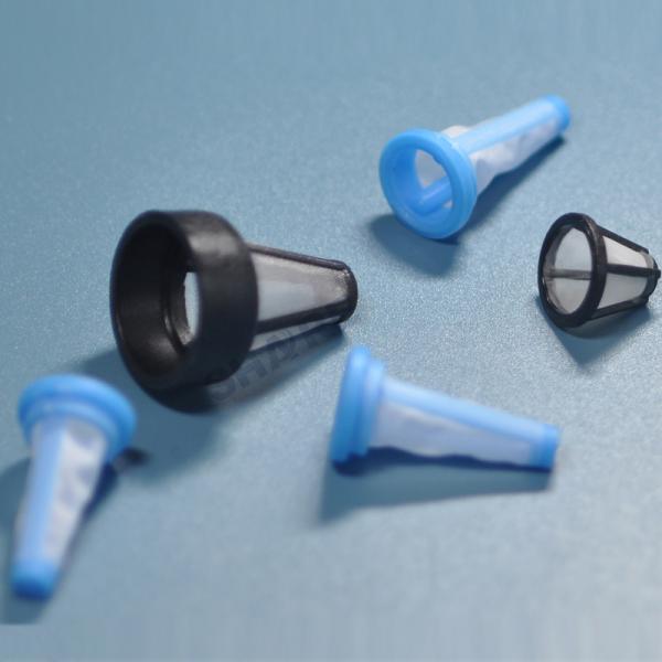 Insert Molding Plastic Filters With Micron Screens 220-980 Um