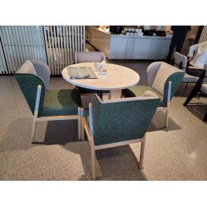 Buy cheap 1400*800*760mm Teak Wood Dining Table 4 Seater Wooden Top And Legs from wholesalers