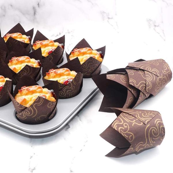 Rk Bakeware China Tulip Paper Cupcake Liners Paper Baking Cups Paper Muffin Liner Paper Cupcake Wrappers
