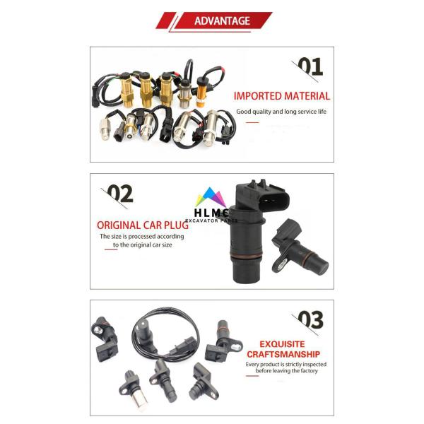 7861-92-2310 Komatsu Excavator PC200-5 PC200-6 PC220-6 6D102 Engine Revolution Speed Sensor