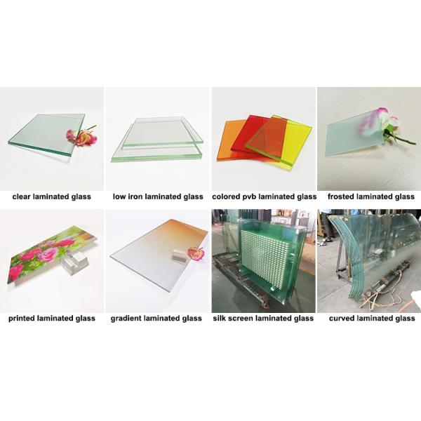 Clear Tempered Safety Glass 3mm-19mm Frosted Toughened Glass Safety 3600mm×18000mm With Good Thermal Stability