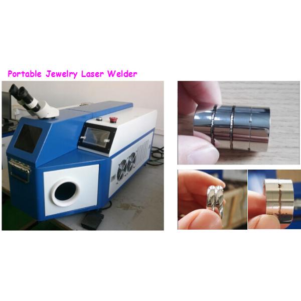 Stainless Steel / Jewelry Soldering Machine For Jewelry 0.2 - 2.0mm Light Spot Size