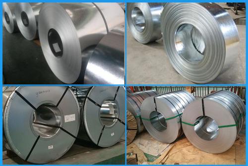 High Strength Galvalume Steel Coil 1200mm Width Or Custon Designed ASTM A653 / EN10143