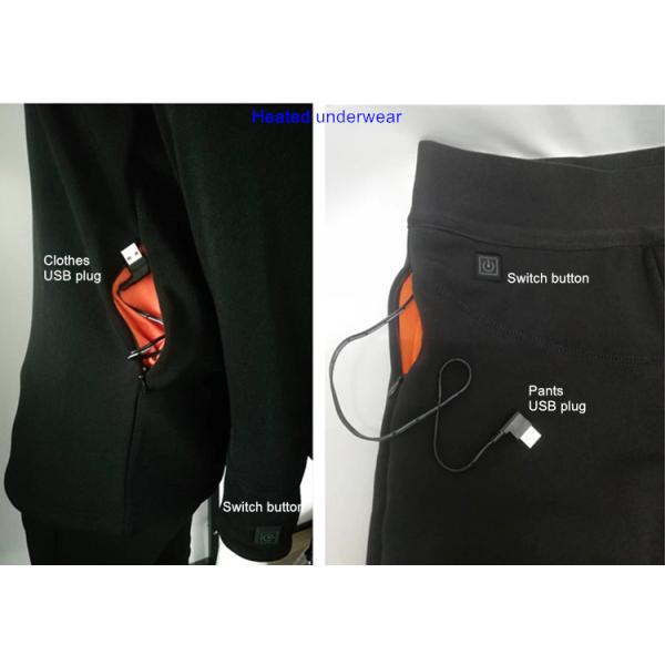 Warm Underwear Electric Heated Jacket Thick Thickness for women skiing
