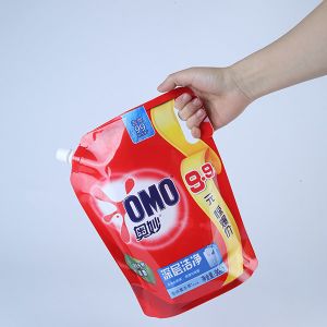 China 220ml 2.5L Biodegradable Spout Pouch Packaging Aluminum Foil on sale