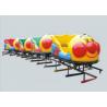 Durable Big Capacity Ride On Toy Train With Tracks Galvanized Iron Pipe + LLDPE for sale