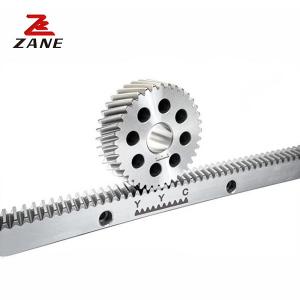 Quality CNC M2.5 Helical Spur Straight Round Steel Gear YYC Rack And Pinion wholesale