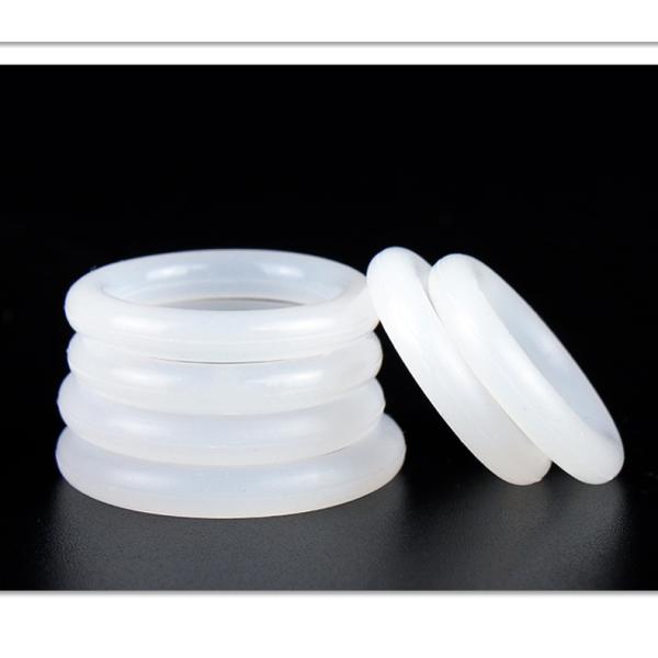 High Temp Heat Resistant Silicone O Rings Round Waterproof ODM OEM